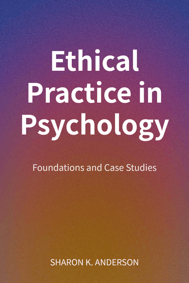 Ethical Practice in Psychology cover