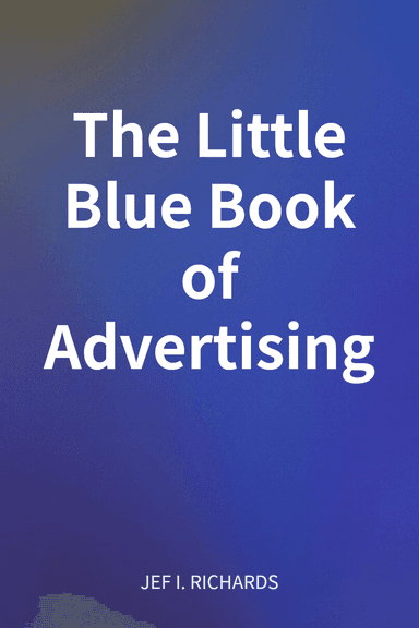 The Little Blue Book of Advertising cover