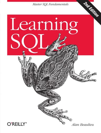 Learning SQL cover