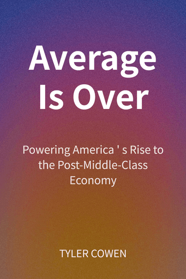 Average Is Over cover