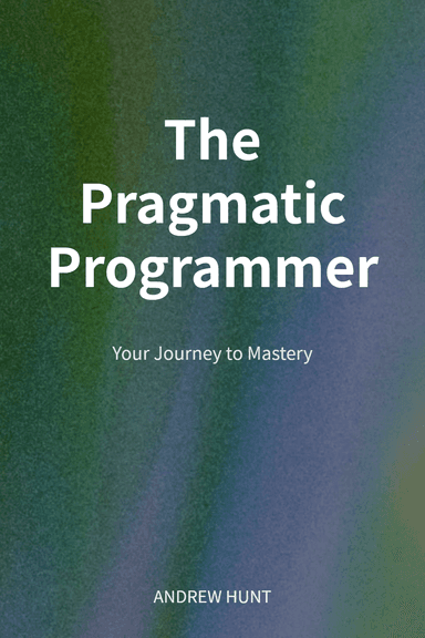 The Pragmatic Programmer cover