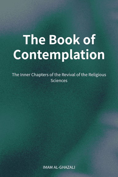 The Book of Contemplation cover