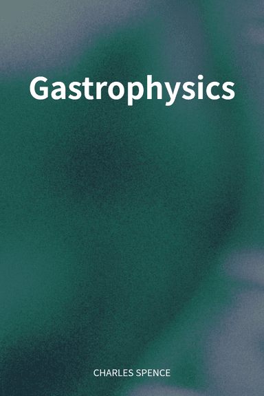 Gastrophysics cover
