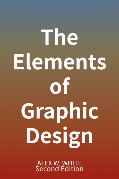 The Elements of Graphic Design cover