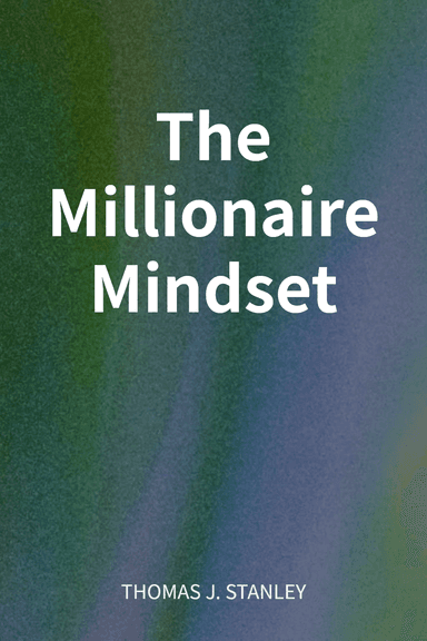 The Millionaire Mindset cover