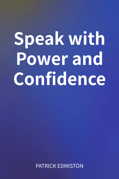 Speak with Power and Confidence cover