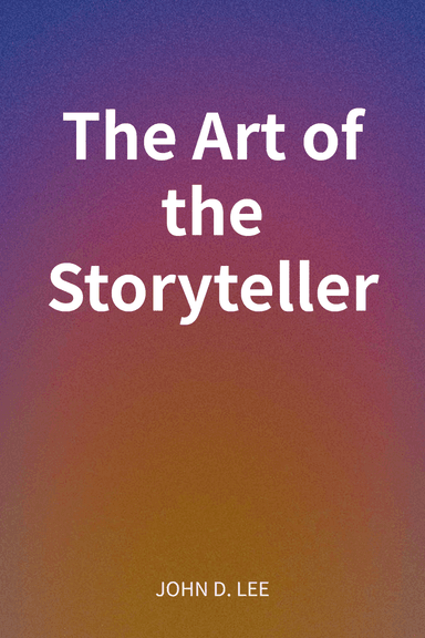 The Art of the Storyteller cover