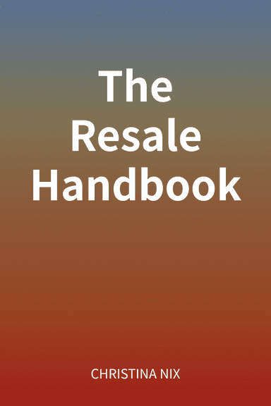 The Resale Handbook cover