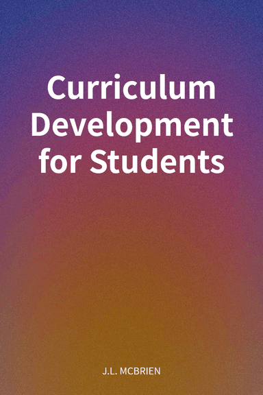 Curriculum Development for Students cover