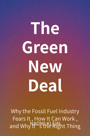 The Green New Deal cover