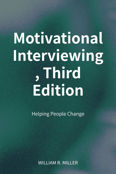 Motivational Interviewing, Third Edition cover