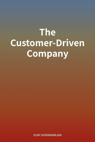 The Customer-Driven Company cover