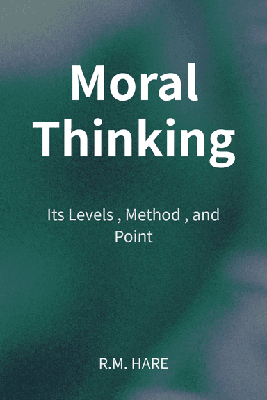 Moral Thinking cover