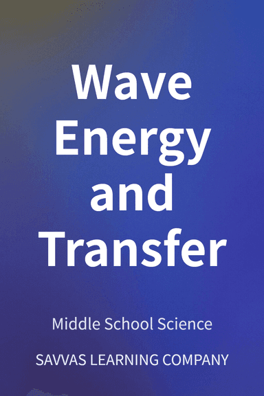 Wave Energy and Transfer cover