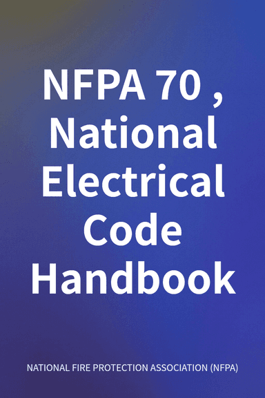 NFPA 70, National Electrical Code Handbook cover