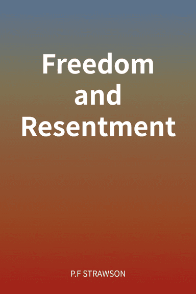 Freedom and Resentment cover