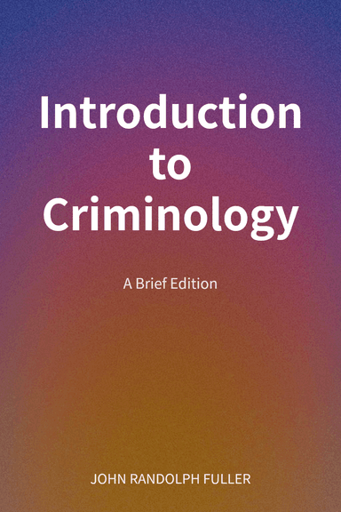 Introduction to Criminology cover