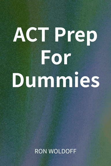 ACT Prep For Dummies cover