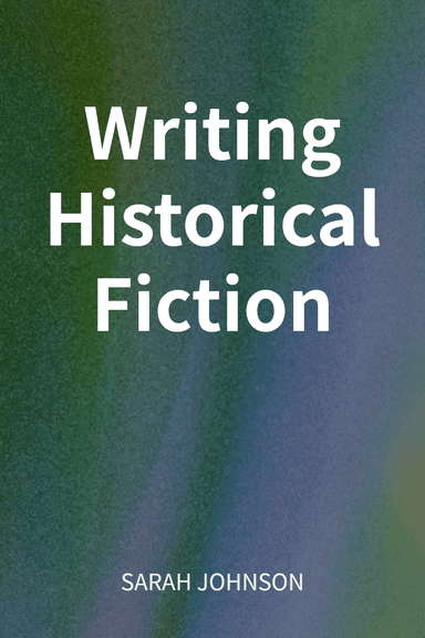 Writing Historical Fiction cover