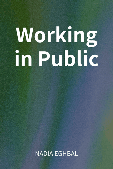 Working in Public cover