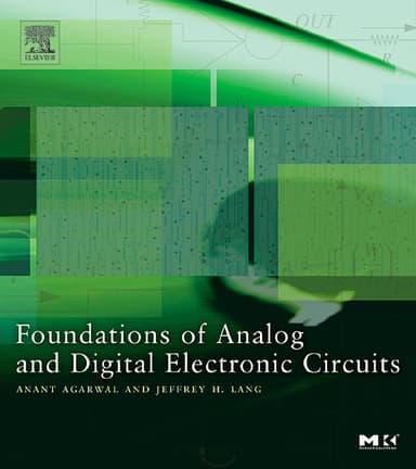 Foundations of analog & digital electronic circuits cover