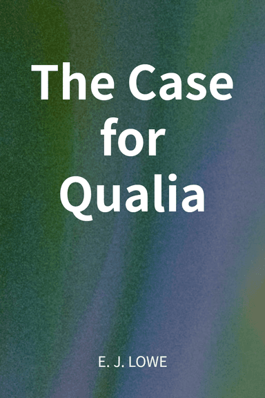 The Case for Qualia cover