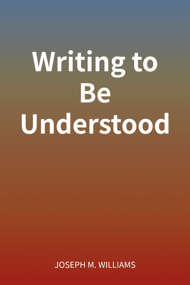 Writing to Be Understood cover