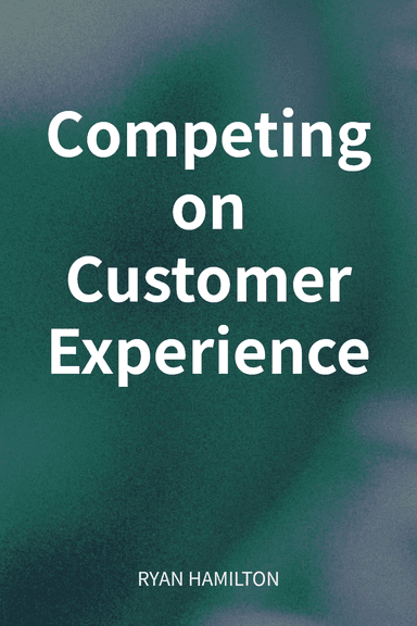 Competing on Customer Experience cover