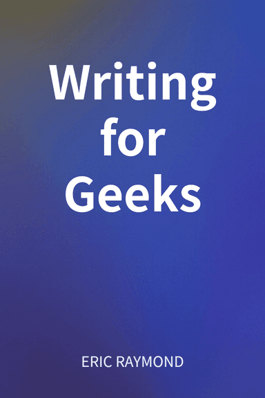 Writing for Geeks cover