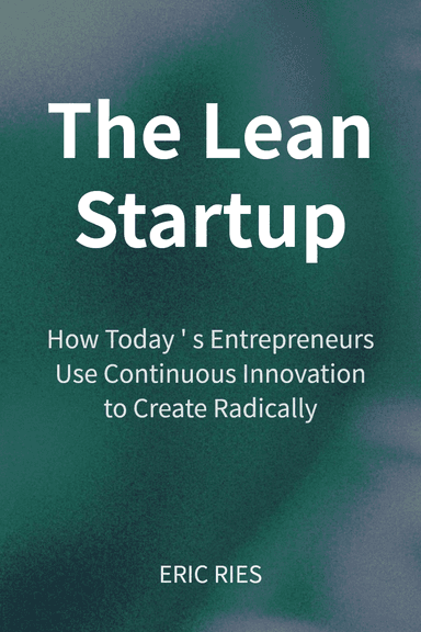 The Lean Startup cover