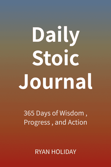 Daily Stoic Journal cover