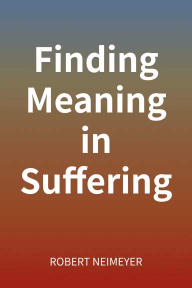 Finding Meaning in Suffering cover