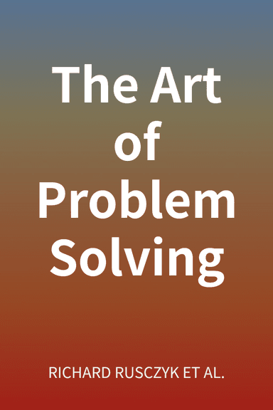 The Art of Problem Solving cover