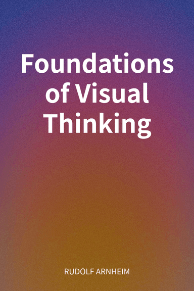 Foundations of Visual Thinking cover