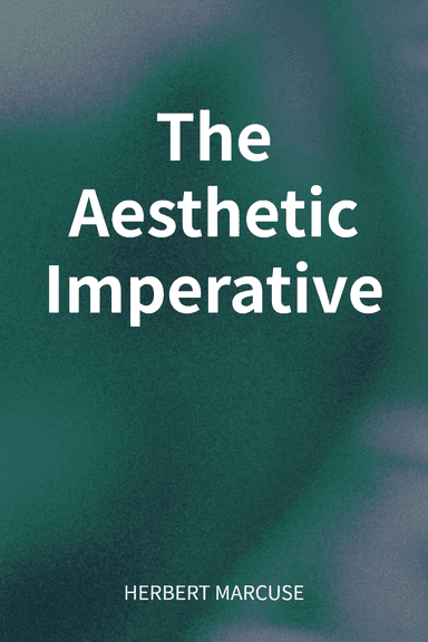 The Aesthetic Imperative cover