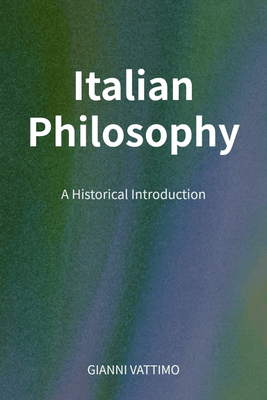 Italian Philosophy cover