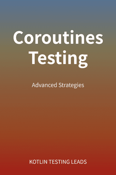 Coroutines Testing cover