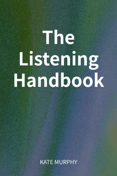 The Listening Handbook cover