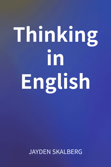 Thinking in English cover