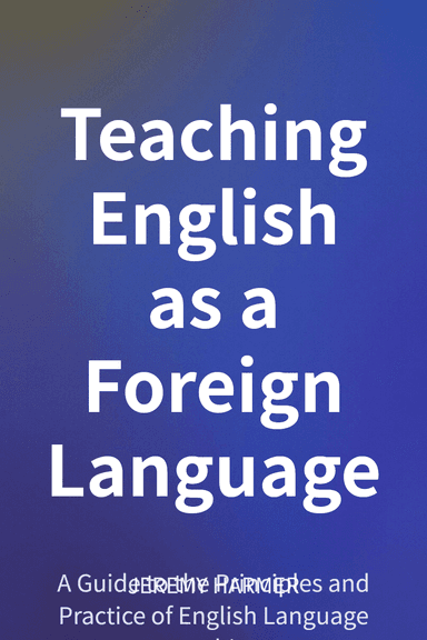 Teaching English as a Foreign Language cover