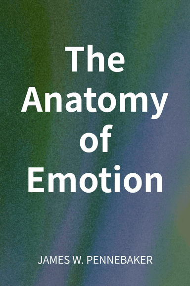 The Anatomy of Emotion cover