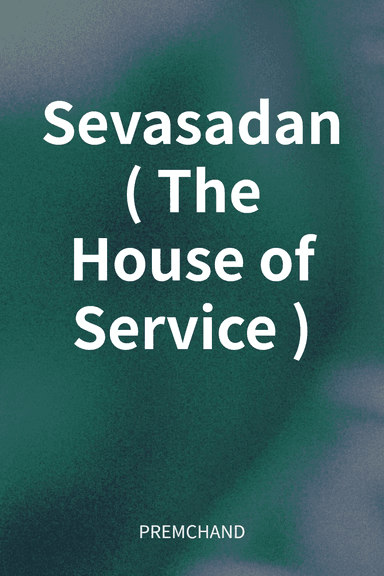 Sevasadan (The House of Service) cover