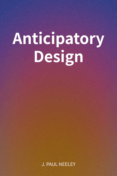 Anticipatory Design cover
