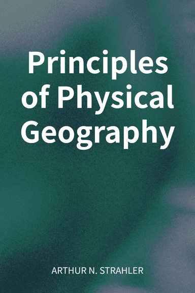 Principles of Physical Geography cover