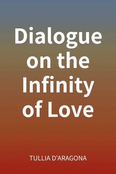 Dialogue on the Infinity of Love cover
