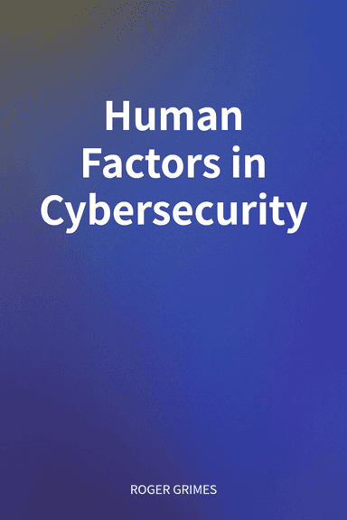 Human Factors in Cybersecurity cover