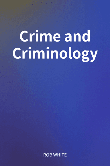 Crime and Criminology cover