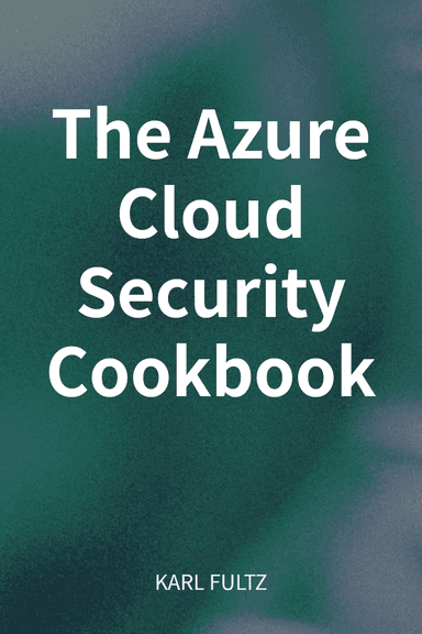 The Azure Cloud Security Cookbook cover