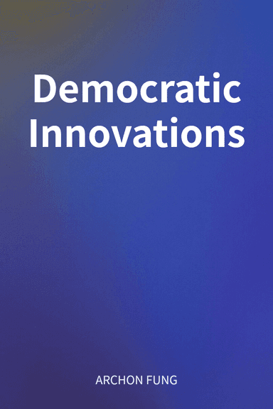 Democratic Innovations cover