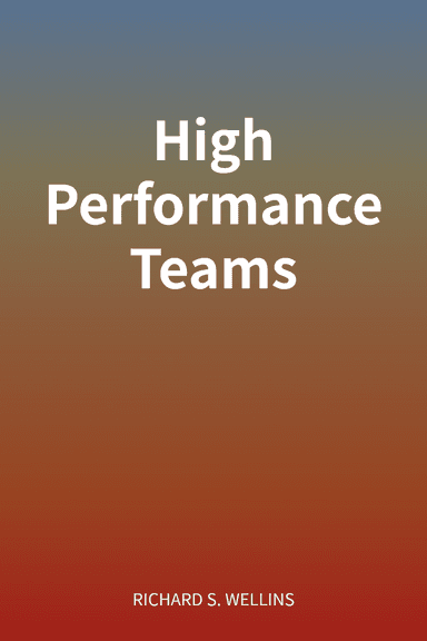 High Performance Teams cover